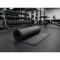 Piso de borracha para academia 1,2 x 2 metros, espessura 4 mm, preto