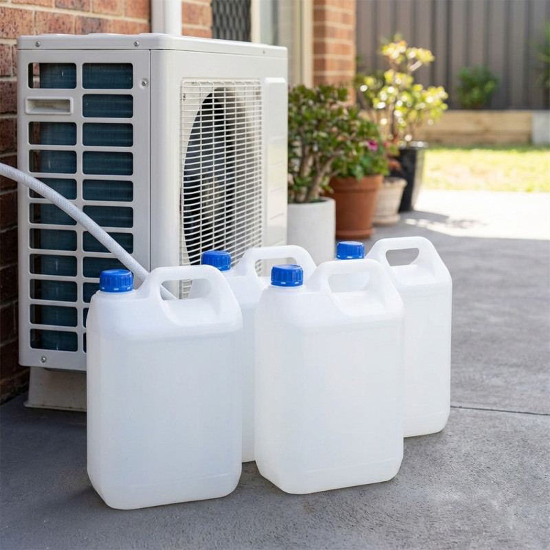Condenser Storage 10 liter canister support condenser
