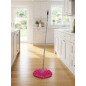 MAX Pro Pink Thread Microfiber Mop, Universal Thread, Does Not Scratch the Floor, High Absorption Capacity