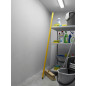 Heavy Duty Brush, Broom or Mop Handle, 140 cm, Adaptable to Any Brush, Yellow