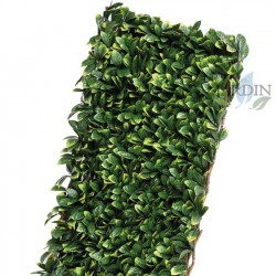 Celosia Madera 100x200 cm | Celosia de Mimbre Hojas de Laurel | Celosia Interior Exterior | Celosia Extensible | Celosia Decorat
