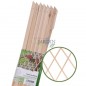 Bois Treillis de Jardin Naturel Structure de Jardin 60 x 180 cm Grillage Enclos Clôture en Treillis extensible pour jardins