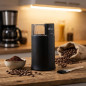 Moulin à café noir 60 g | Moulin à café pour moudre des grains frais en quelques secondes | Moulin à café électrique 160 W