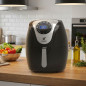 Friggitrice ad aria Thulos da 3,2 litri | Friggitrice ad aria programmabile da 1400 W con timer | Friggitrice senza olio