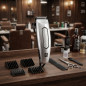 Thulos Hair Trimmer | Hairdressing Clipper with 4 Cutting Guides | Cheap Gray Hair Clipper Thulos Hair Trimmer | Hairdressing Clipper with 4 Cutting Guides | Cheap Gray Hair Clipper