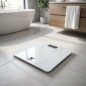 Báscula Digital de baño | Plataforma de vidrio templado blanco Thulos, máx. 180 Kg | Peso Baño