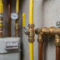 Gasabsperrventil aus Messing 1/2'' 20mm | Kugelventil zugelassen für Kanalgas | PN5 | Hebelventil 1/2'' männlich Rohrleitungstec