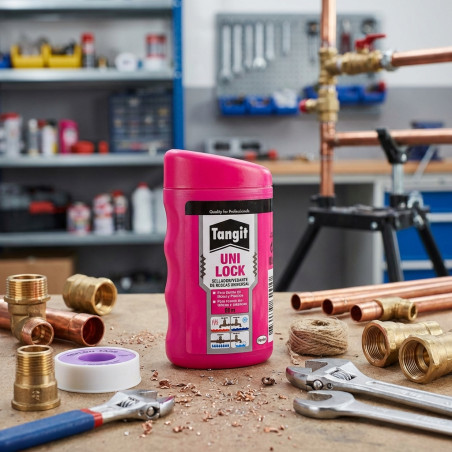 Set di 4 Filo Teflon 160 metri, Filo sigillante per chiusura immediata di acqua, gas e aria compressa.	