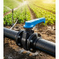 Llave de paso PVC 63mm Wafer | Valvula de Riego Agricola utilizada en tuberias de Polietileno y PVC 63 mm 2''