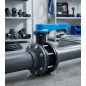 Absperrhahn Schlüssel PVC 63 mm. Absperrhahn für Polyethylen und Rohre PVC 63 mm 2''