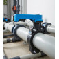 Absperrhahn Schlüssel PVC 63 mm. Absperrhahn für Polyethylen und Rohre PVC 63 mm 2''
