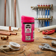 Set di 4 Filo in Teflon 80 metri, Filo sigillante per chiusura immediata di acqua, gas e aria compressa.	