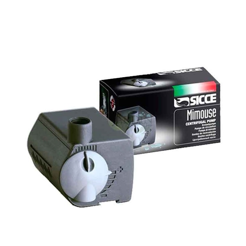 Tauchpumpe Mi-Mouse 0,5 m - 350 l/h, Mini-Aquarium-Pumpe, verstellbare Fontänenpumpe für Teiche Tauchpumpe Mi-Mouse 0,5 m - 350 l/h, Mini-Aquarium-Pumpe, verstellbare Fontänenpumpe für Teiche