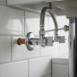 Robinet d'arrêt coudé 1/2" x 1/2" | Robinet pour éviers, lavabos et réservoirs