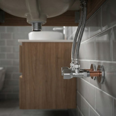 Chiave doppia da taglio con non ritorno 1/2''-3/8''-3/8''