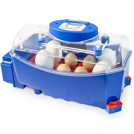 Incubatrice Automatica per Uova Gallina o qualsiasi Uccello.. Capacità 8 Uova. Giratore Automatico delle Uova