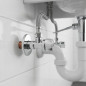 Valvola di intercettazione angolare professionale Arco da 1/2" x 3/8" | Valvola per lavelli, lavabi e cassette di scarico | Valv