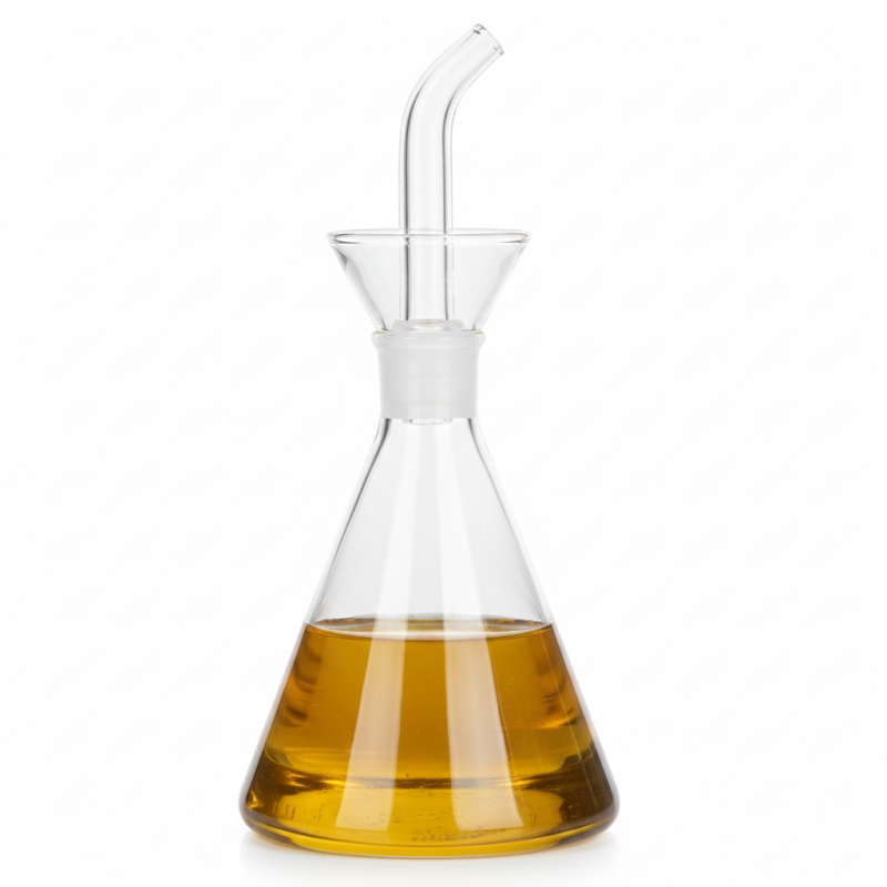 Aceitera de Cristal Antigoteo | Dispensador de aceite con boquilla extraíble | Capacidad de 125 ml