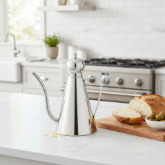 LACOR Konische Ölkanne aus Edelstahl 250ml