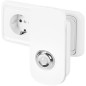 Luz noturna LED, sensor de movimento, liga/desliga automático, modo lanterna Luz noturna LED, sensor de movimento, liga/desliga automático, modo lanterna