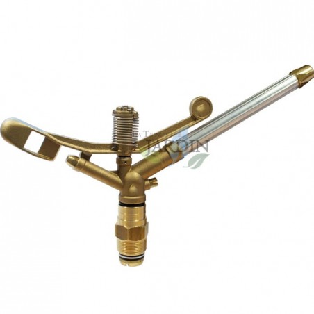 Canhão de irrigação circular Britanny de 1 1/4" - Alcance de 27 a 36 m, irrigação de alta cobertura