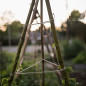500 Stück Bambusstützen für Pflanzen 90 cm (6-8 mm) – Bambusstäbe, Stützen für Pflanzen, Gemüse, Tomaten, Bambusstäbe