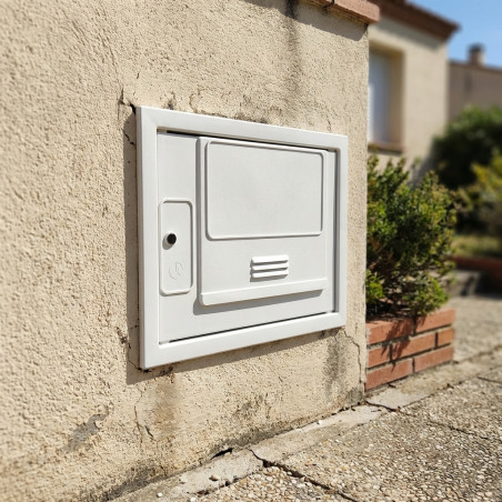 Armario para Contador de Agua 50x35x14 cm | Caja de Registro en PVC