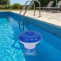 Distributeur de chlore flottant réglable | Distributeur pour piscine pour comprimés de 200 g
