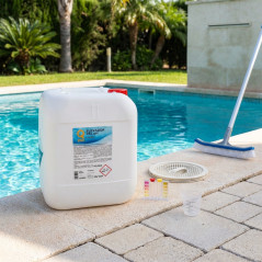 Elevatore PH, Aumentatore PH, Prodotto solido inodore, Facilmente solubile in acqua, 25 KG, Liquido	