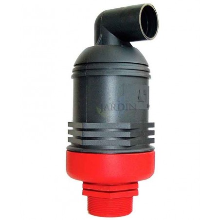 Ventosa a Doppia Funzione per Acqua Potabile e Liquidi Chiari 2'' maschio PN16, Valvola di sfogo