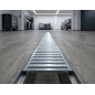 Griglia per garage 100x12,8 cm | Griglia zincata a coste per aree di passaggio Griglia per garage 100x12,8 cm | Griglia zincata a coste per aree di passaggio
