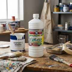 Terebintina Pura Profissional 1 Litro | Solvente Auto-oxidante para Pintura e Limpeza