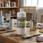Terebintina Pura Profissional 1 Litro | Solvente Auto-oxidante para Pintura e Limpeza