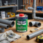 Adesivo per saldatura PVC-25 ad alta tissotropia | Colla per PVC a pressione ad asciugatura rapida 250 ml