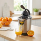 Lacor Elektrischer Handentsafter | Elektrischer Orangenentsafter mit kontinuierlichem Ausgießen | 100-W-Tropffrei-Entsafter