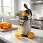 Spremiagrumi elettrico manuale Lacor | Spremiagrumi elettrico a spremitura continua | Estrattore di succo antigoccia da 100 W
