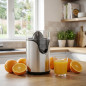Espremedor de suco elétrico em aço inoxidável | Espremedor de laranja elétrico com fluxo contínuo | Extrator de suco de 100 W se Espremedor de suco elétrico em aço inoxidável | Espremedor de laranja elétrico com fluxo contínuo | Extrator de suco de 100 W se