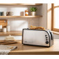 Lacor 1500W Toaster | 2 Long Slice Toaster | Defrost Function | Stainless Steel Toaster with Thermostat