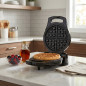 Lacor 875W Reversible Electric Waffle Maker | Non-Stick Waffle Machine | Adjustable Thermostat | Perfect Waffles