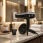 Sèche-cheveux professionnel Thulos 2000 W | Sèche-cheveux puissant avec diffuseur | 2 vitesses et 3 températures | Sèche-cheveux