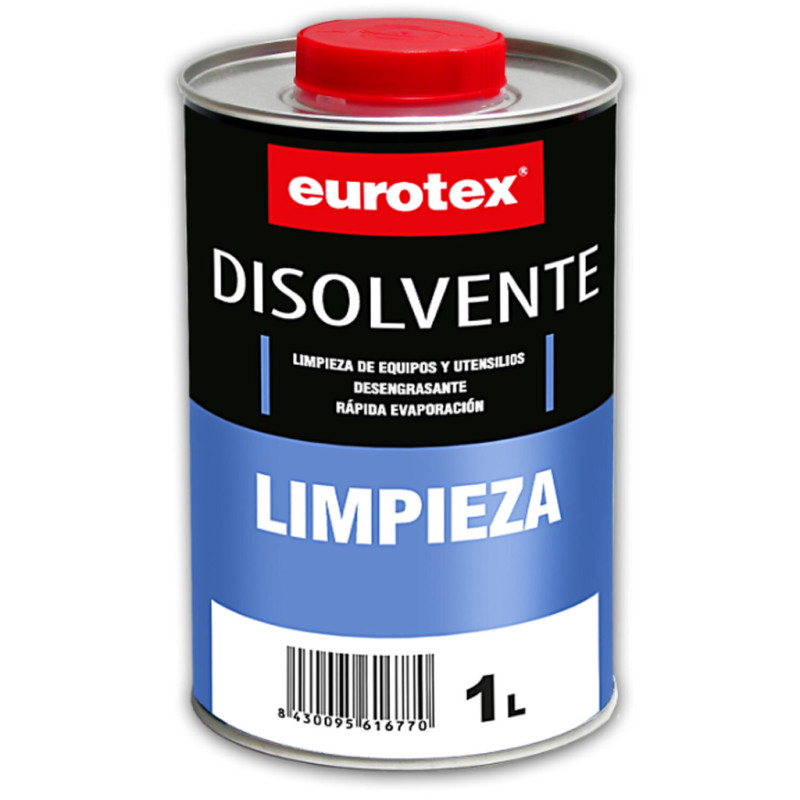 Solvente de limpeza universal, usado para lacas, primers, massas e massas, 1 litro