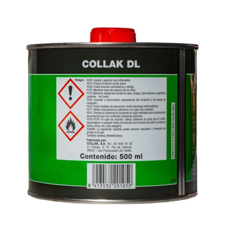 Disolvente Limpiador para PVC Rígido 500 ml | Preparación y Limpieza de Superficies