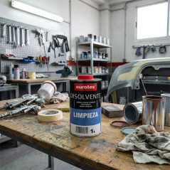 Universelles Reinigungslösungsmittel für Lacke, Grundierungen, Spachtelmassen und Spachtelmassen, 1 Liter