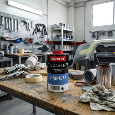 Universelles Reinigungslösungsmittel für Lacke, Grundierungen, Spachtelmassen und Spachtelmassen, 1 Liter