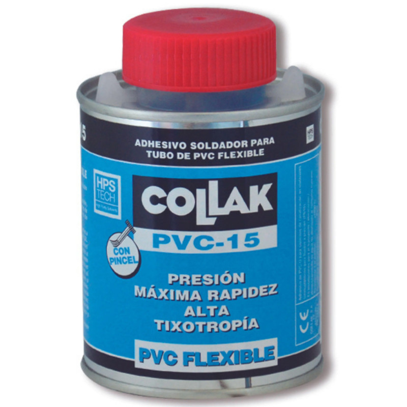 Adesivo per saldatura in PVC | Colla tissotropica ad asciugatura rapida 250 ml