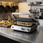 Lacor Professional 2000W Grill per sandwich in acciaio inox | Grill per panini e grill elettrico con piastra antiaderente 38x35