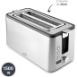 Lacor 850W Bread Toaster | 2-Slice Wide Toaster (38mm x 25cm) | 6 Browning Levels | Toaster with Timer