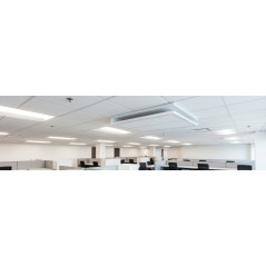 Difusor angular para ar condicionado e ventilação, 500x500 mm, branco