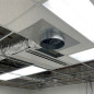 Entrée de diffuseur avant et angulaire de 120 mm pour la climatisation et la ventilation Entrée de diffuseur avant et angulaire de 120 mm pour la climatisation et la ventilation