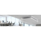 Difusor angular para ar condicionado e ventilação, 500x500 mm, branco